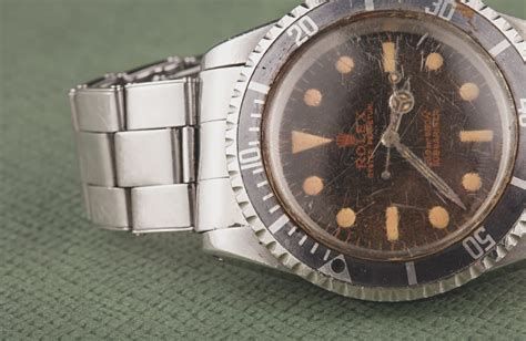 scratched rolex